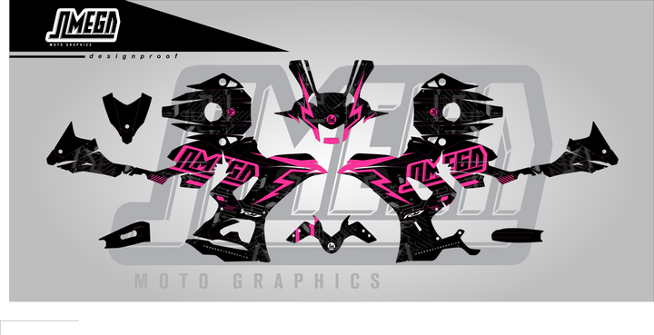 Rush Road Bike Graphics Kit