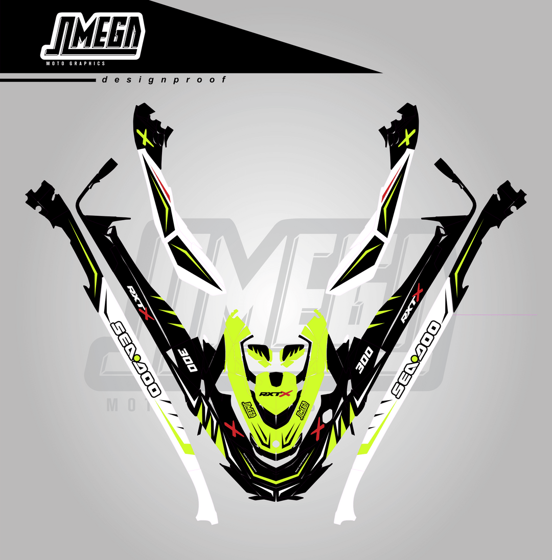 Hydro Havoc Jet Ski Graphics Kit