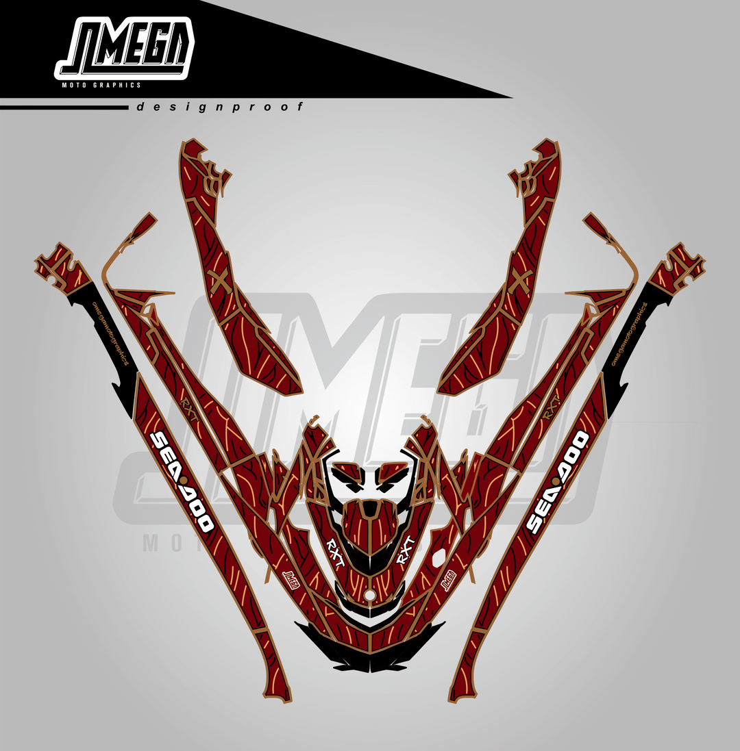 Velocity Vector Jet Ski Graphics Kit