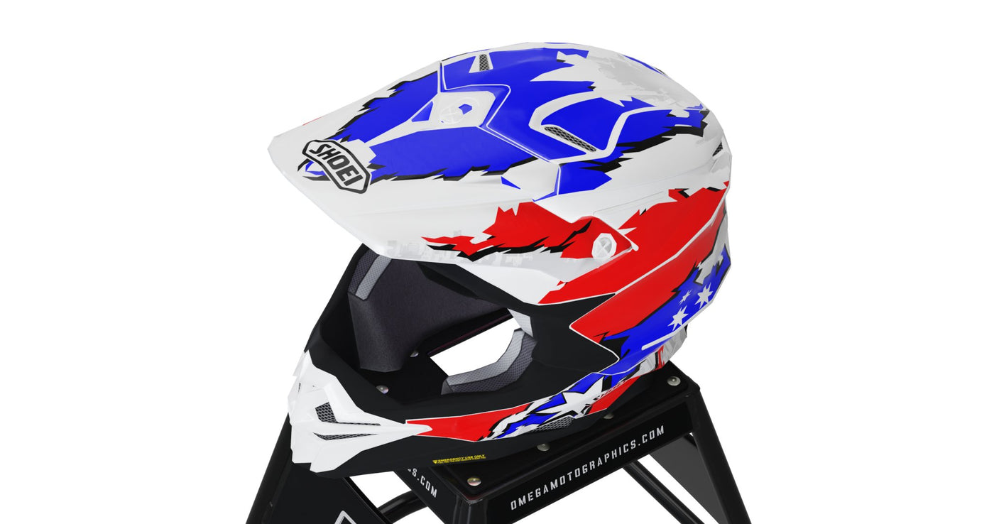 USA Helmet Graphics