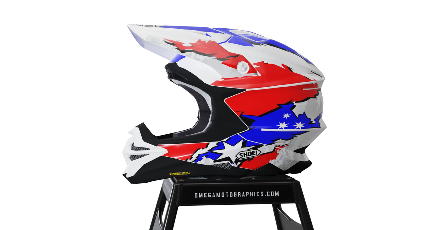 USA Helmet Graphics