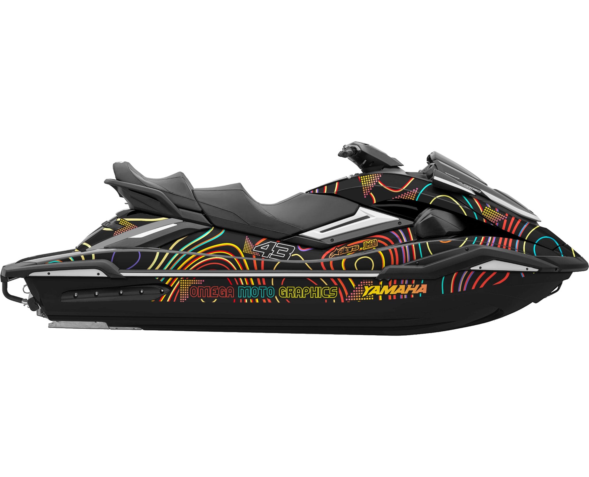 Stormwave Jet Ski Graphics Kit – Omega Moto Graphics