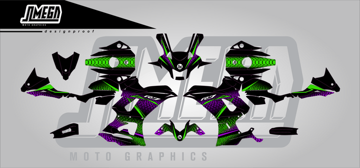 Street Venom Road Bike Graphics Kit