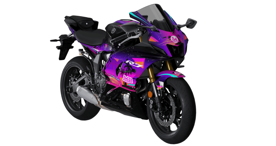 Sunset at Dusk Road Bike Graphics Kit