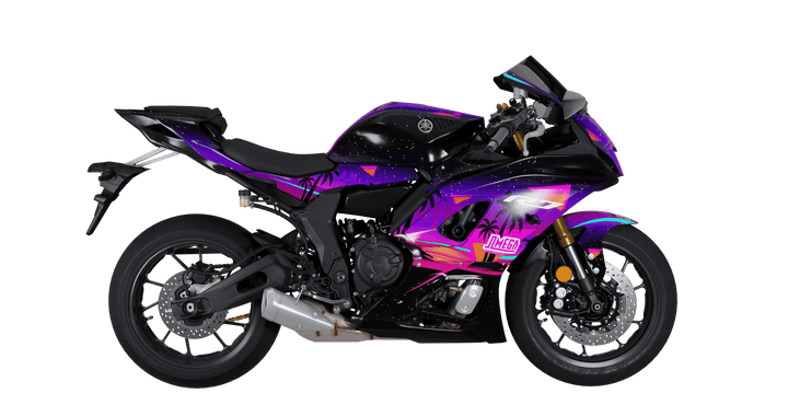 Sunset at Dusk Road Bike Graphics Kit