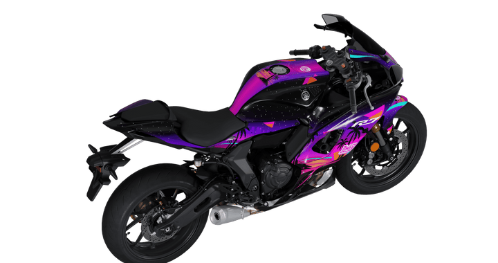 Sunset at Dusk Road Bike Graphics Kit