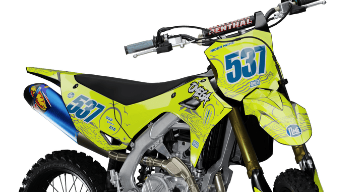 Sunset Monster Graphics kit