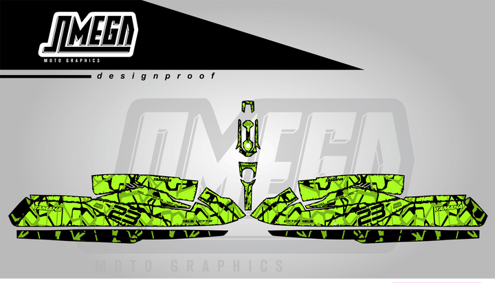 Hydro Fury Jet Ski Graphics Kit