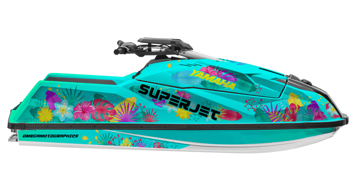 Jetset Jungle Jet Ski Graphics Kit