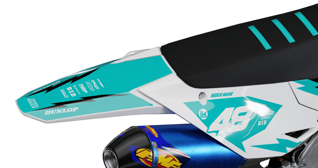 Teal Voltage Graphics kit