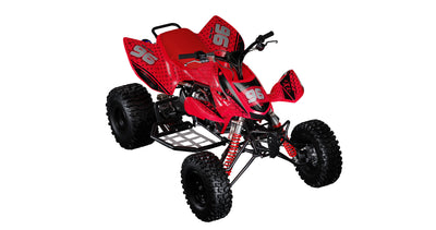 The LV Experience Red Quad Graphics Kit