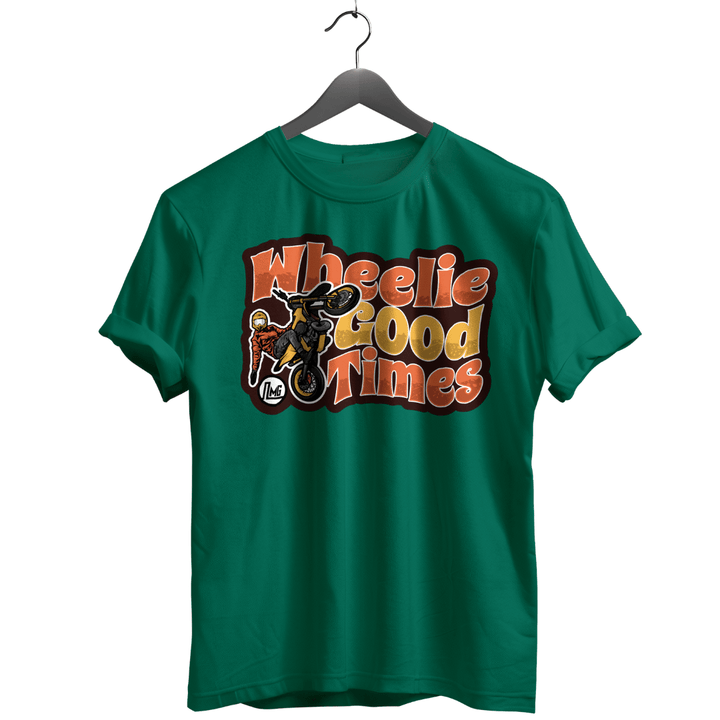 Wheelie Good Time Iron-On Jersey/T-Shirt Prints