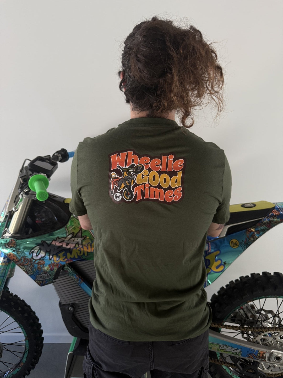 Wheelie Good Time Iron-On Jersey/T-Shirt Prints