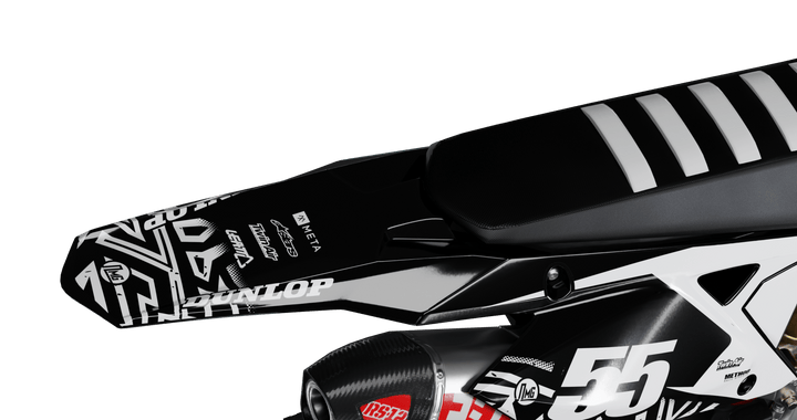 Suzuki White Radix Graphics Kit