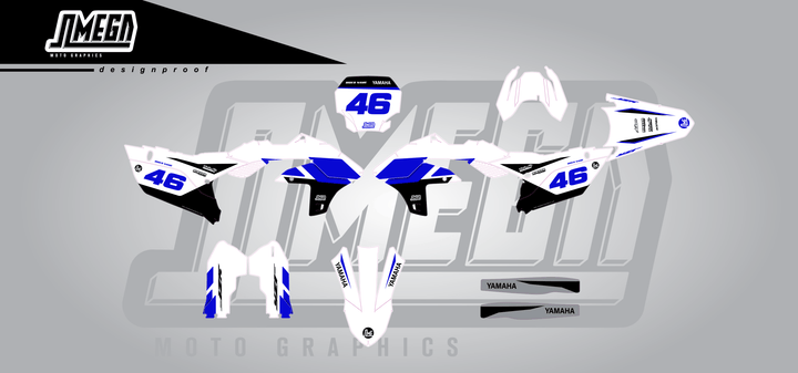 70th Anniversary White Graphics kit