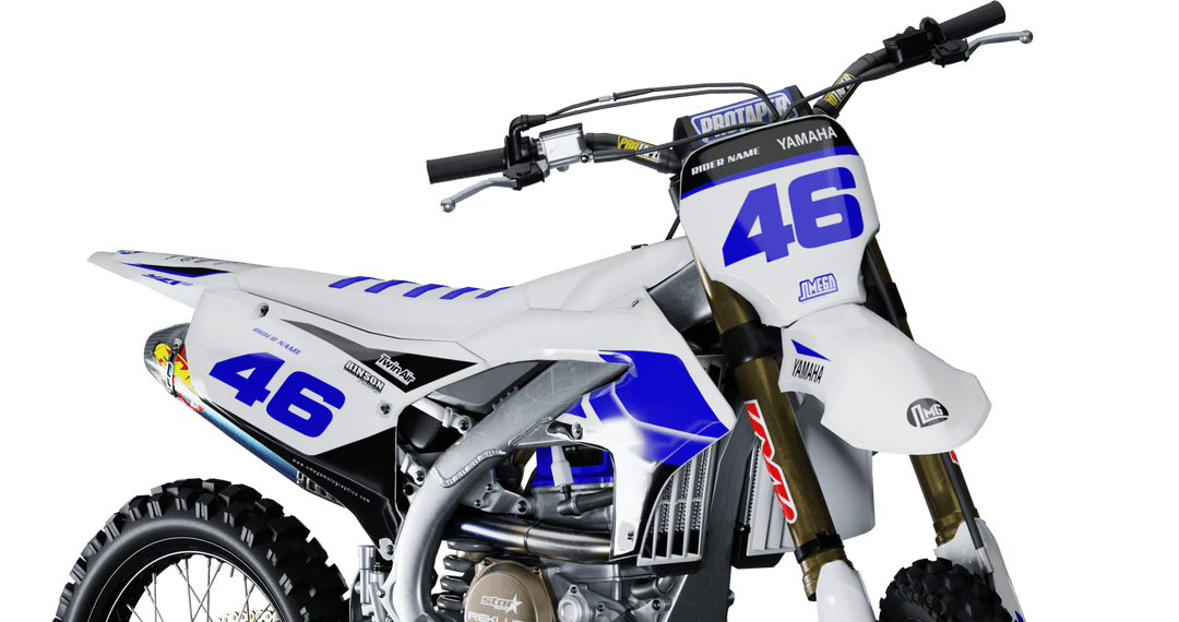 70th Anniversary White Graphics kit