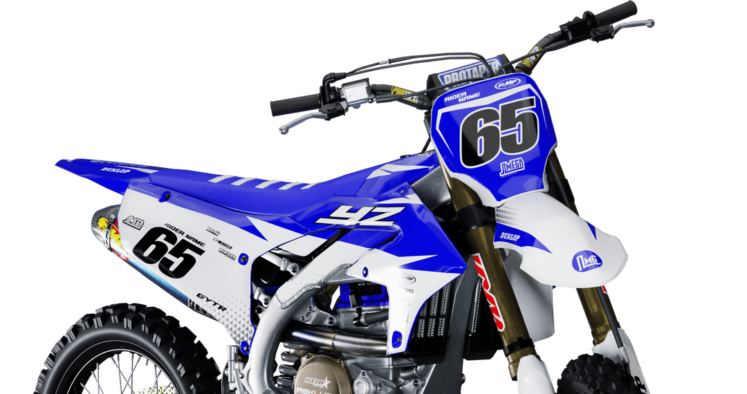 Yamaha Blue Factory Graphics Kit