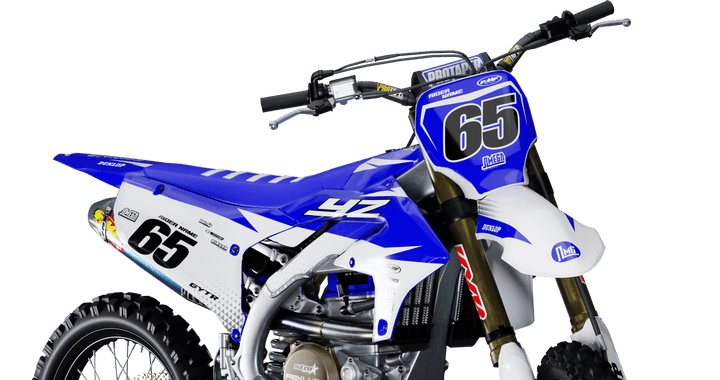 Yamaha Blue Factory Graphics Kit