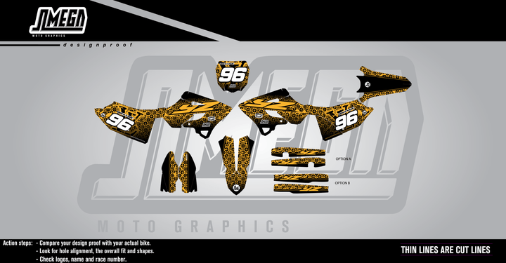 Yellow Loui V2 Graphics Kit