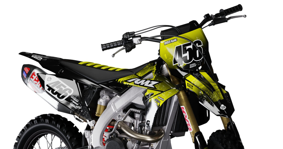 Yellow Death Star Graphics Kit