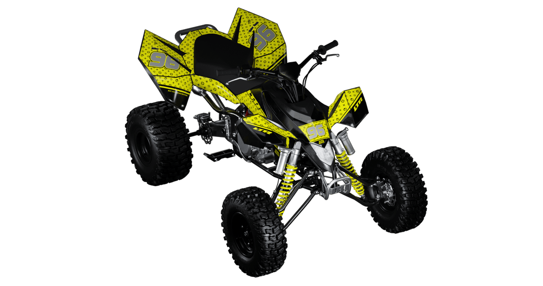 The Loui Experience Yellow Quad Graphics Kit