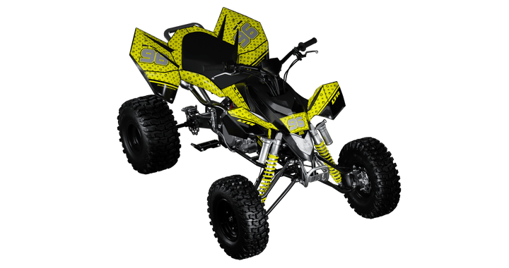 The Loui Experience Yellow Quad Graphics Kit