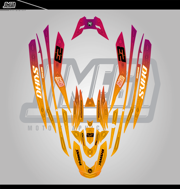 Zenith Jet Ski Graphics Kit