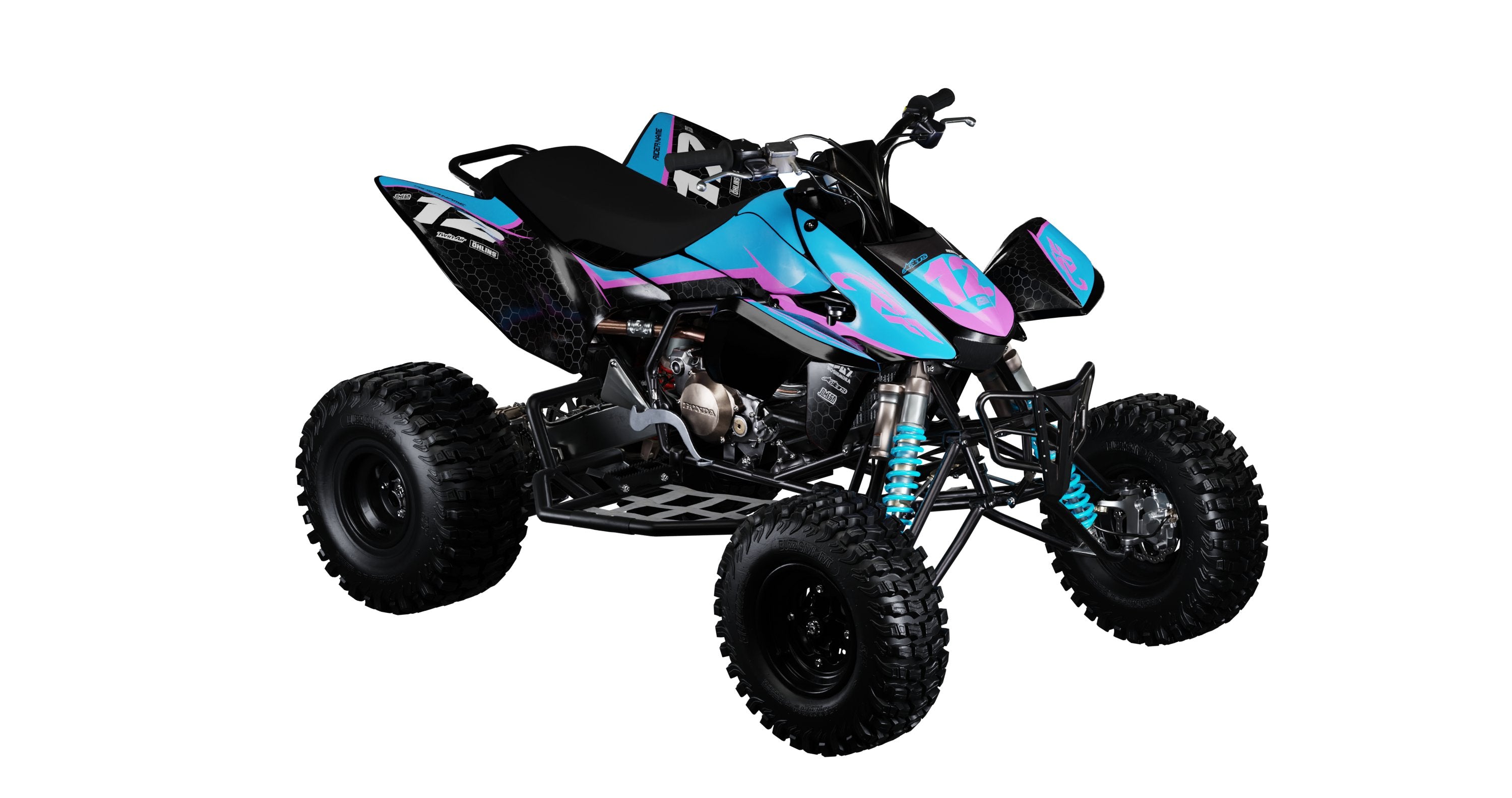 True Love Quad Graphics Kit | Quad & ATV Decals – Omega Moto Graphics