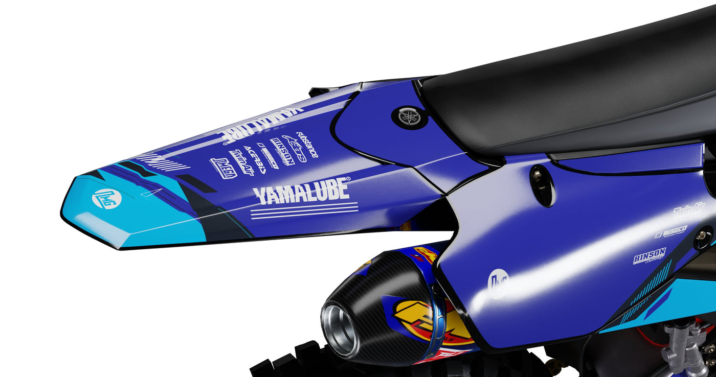 Yamaha Blue Enduro Graphics Kit