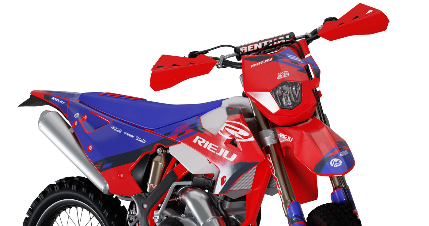 Rieju Double Red Graphics Kit