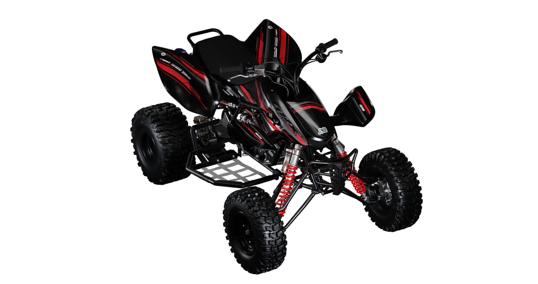 Black Techno Quad Graphics Kit
