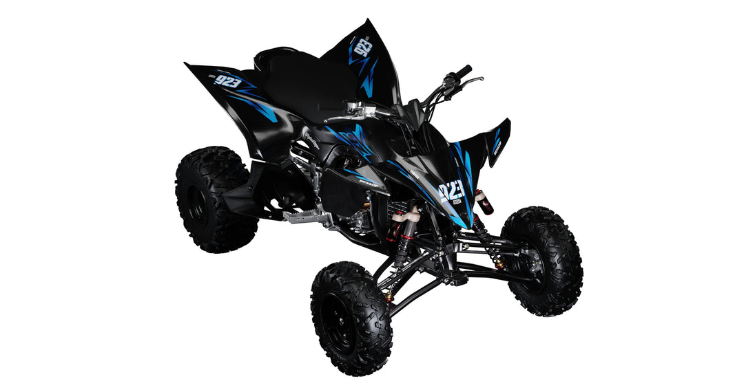 Metallic Blue Quad Graphics Kit