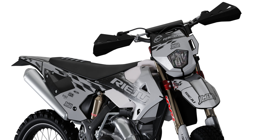 Rieju Grey Retro Graphics Kit