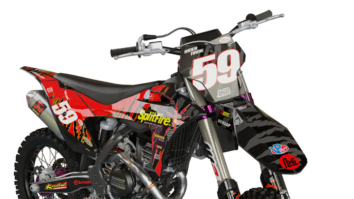 Red Concept Graphics Kit