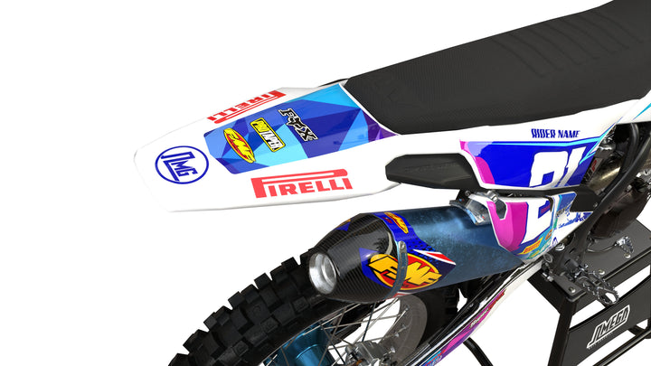 Husky Blue Concept Graphics Kit