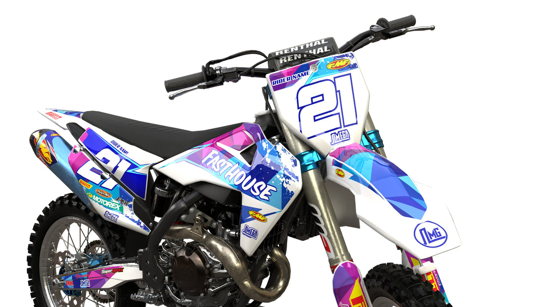 Husky Blue Concept Graphics Kit