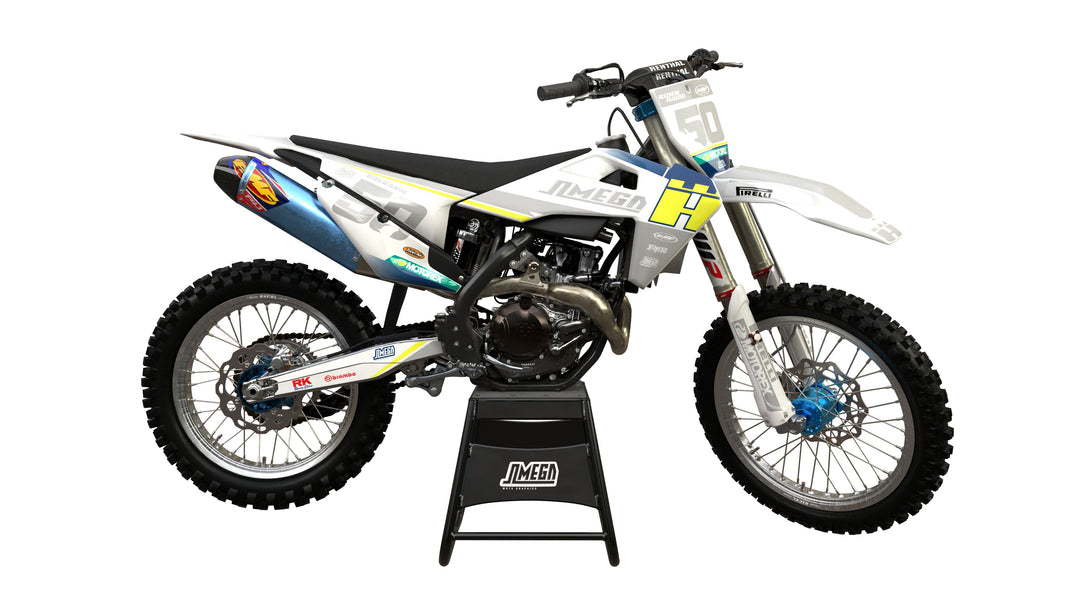 Factory Racing Husky Husky White Factory Graphics Kit | MX Sticker Kit – Omega Moto Graphics