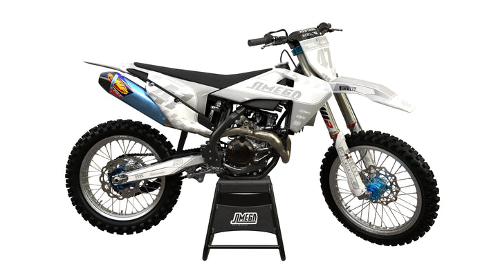 White Retro Graphics Kit