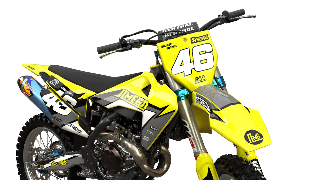 Yellow Concept Graphics Kit