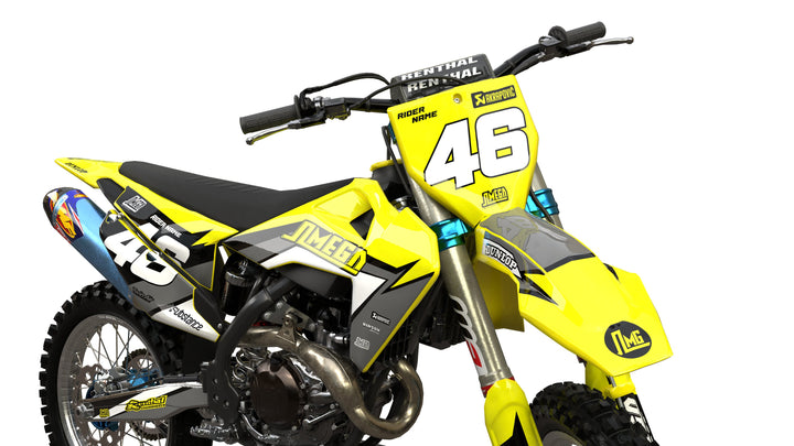 Yellow Concept Graphics Kit