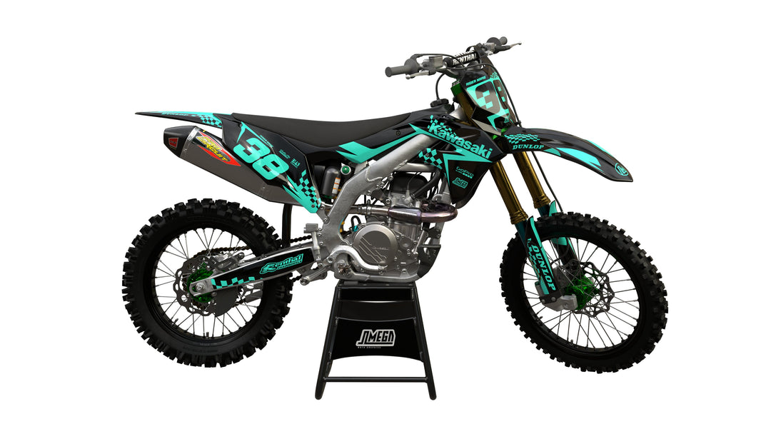 kawasaki kx kxf fast as f graphics kit