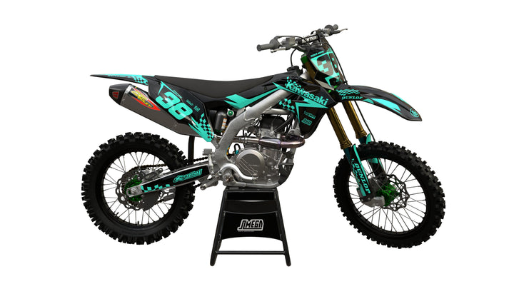 kawasaki kx kxf fast as f graphics kit