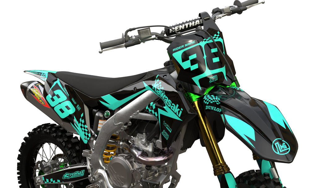 kawasaki kx kxf fast as f graphics kit