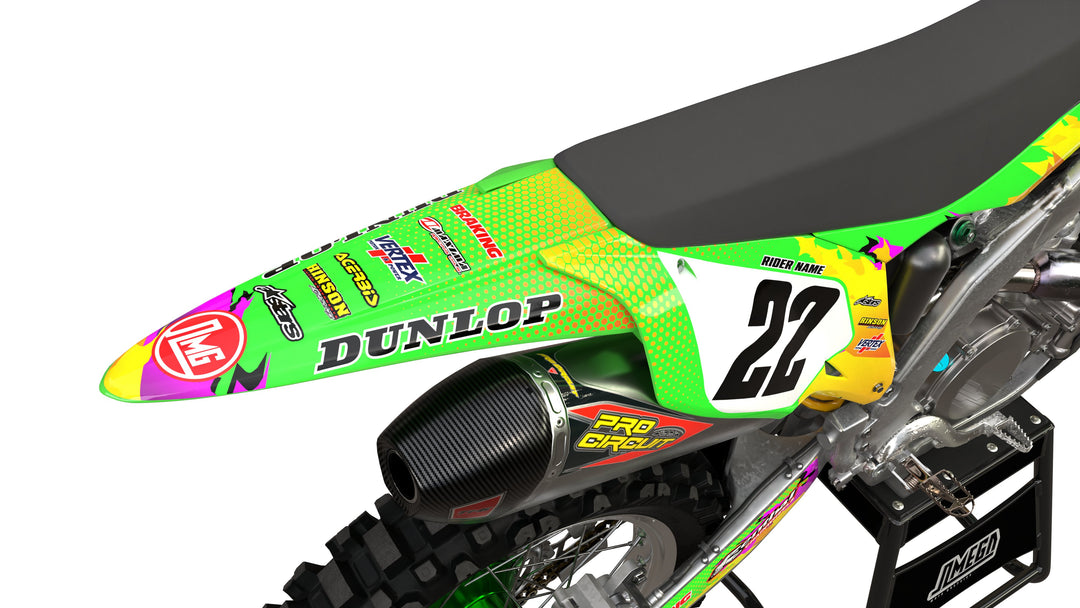 kawasaki kx kxf dance fever graphics kit