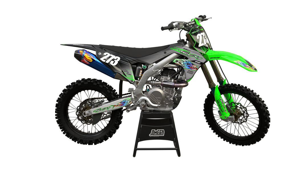 kawasaki kx kxf troy graphics kit