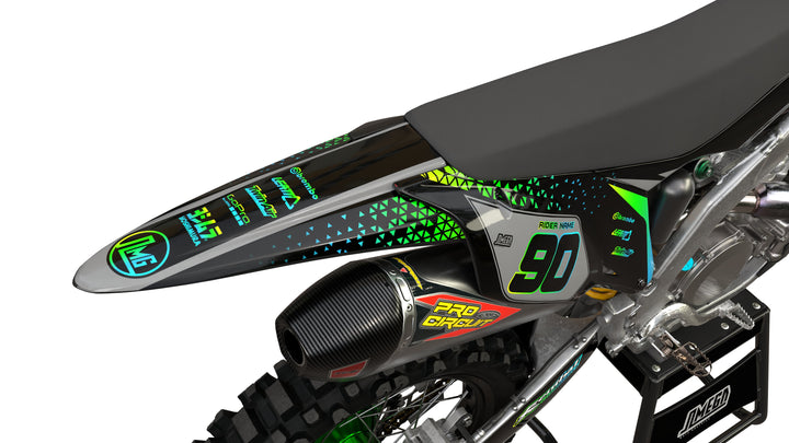 kawasaki kx kxf bright graphics kit