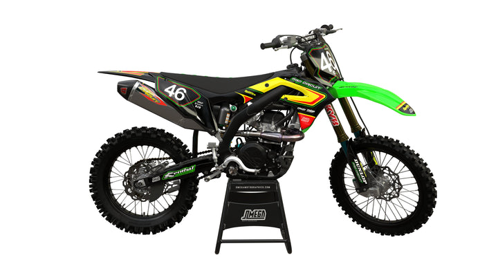 Black Retro Graphics kit