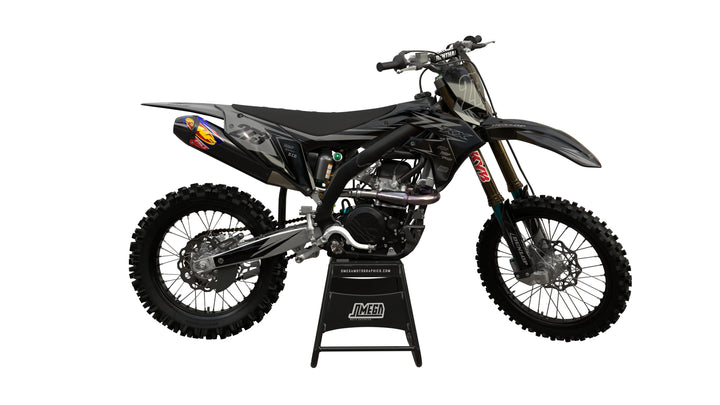 Kawasaki Grey Factory Graphics kit