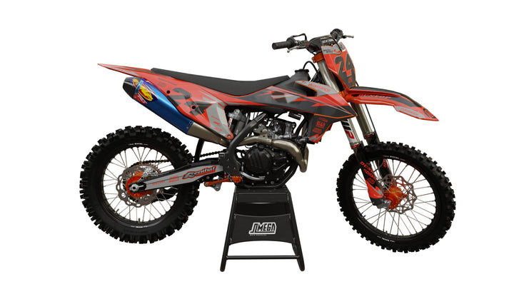 ktm orange classic graphics kit