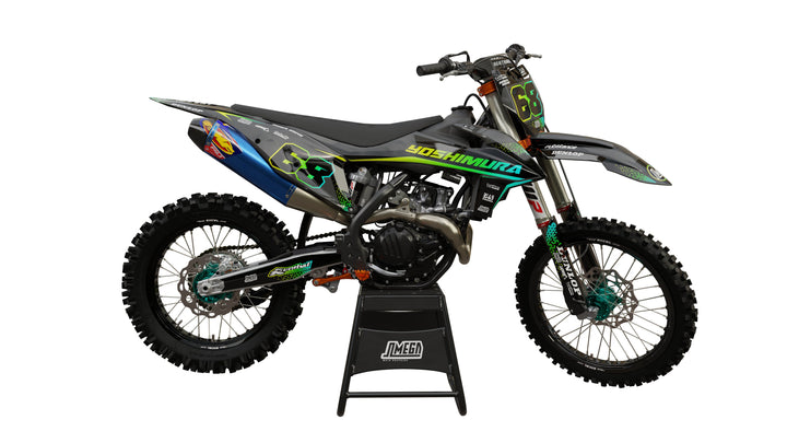 ktm sxf exc shinny graphics kit